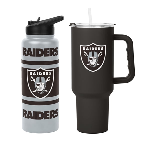 Logo Brands Las Vegas Raiders Tumbler Set