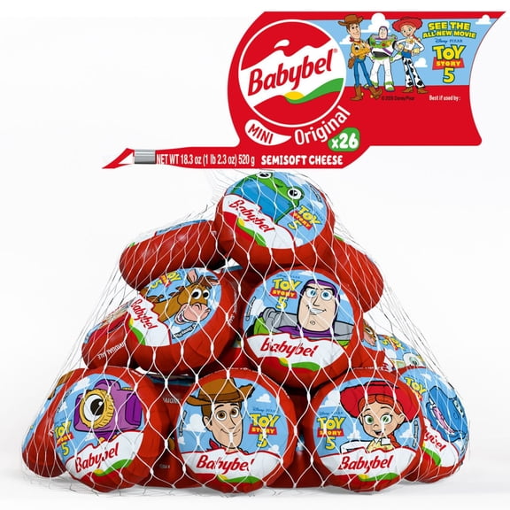 Mini Babybel Original Semisoft Cheese, 26 ct.