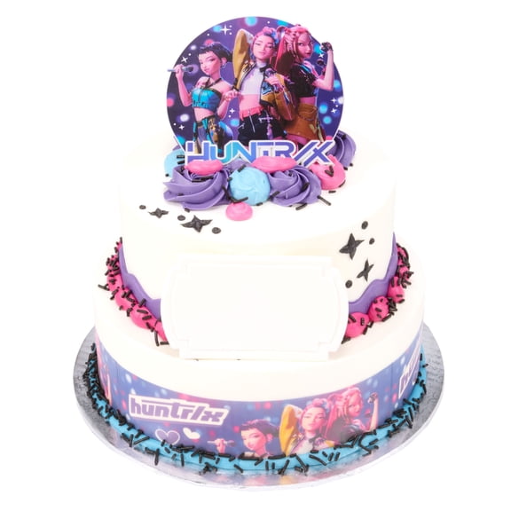 K-Pop Demon Hunters Two-Tier Cake