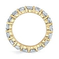 thumbnail image 3 of Lab Created White Sapphire Eternity Band in 14K Gold, 3 of 7