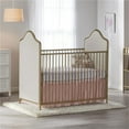 thumbnail image 4 of Little Seeds Piper Upholstered Metal Crib (Choose Your Color), 4 of 9