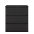 thumbnail image 1 of Hirsh 36" Wide 3-Drawer Lateral File Cabinet, Choose Color, 1 of 9
