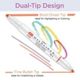 thumbnail image 3 of Zebra Mildliner Double Ended Highlighter Assorted 18 pk., 3 of 6