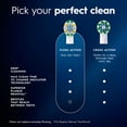 thumbnail image 4 of Oral-B FlossAction Electric Toothbrush Replacement Brush Heads, 10 ct., 4 of 10