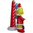 thumbnail image 4 of Dr. Seuss 7.5' Pre-Lit Grinch Airblown, 4 of 5