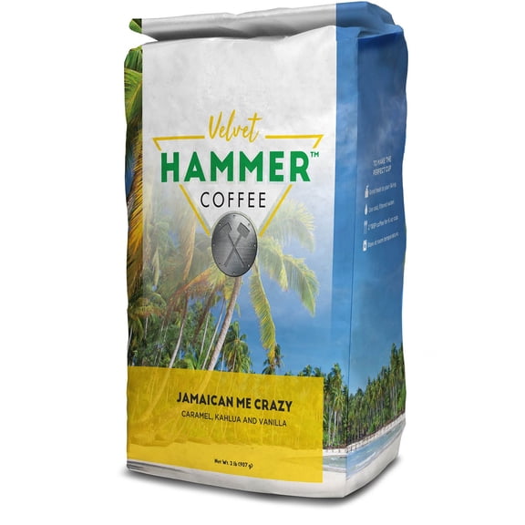 Velvet Hammer Coffee Jamaican Me Crazy Ground Coffee, 2 lb.