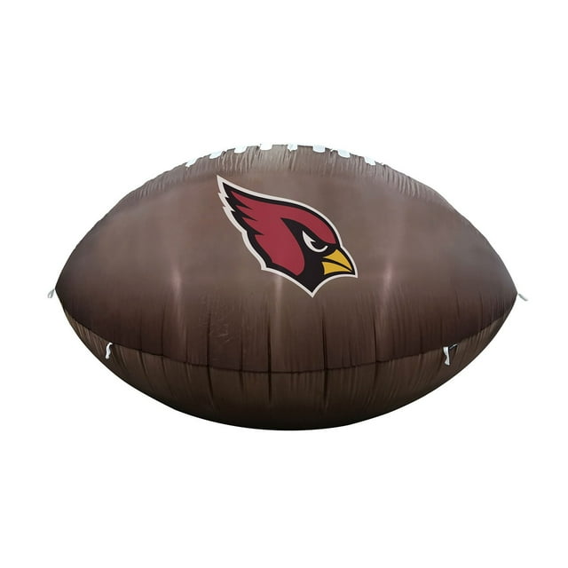 Logo Brands Arizona Cardinals Pre-Lit 10'x6' Inflatable Football