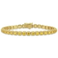 thumbnail image 1 of Allura Yellow Sapphire Tennis Bracelet in 14K Yellow Gold, 7", 1 of 5