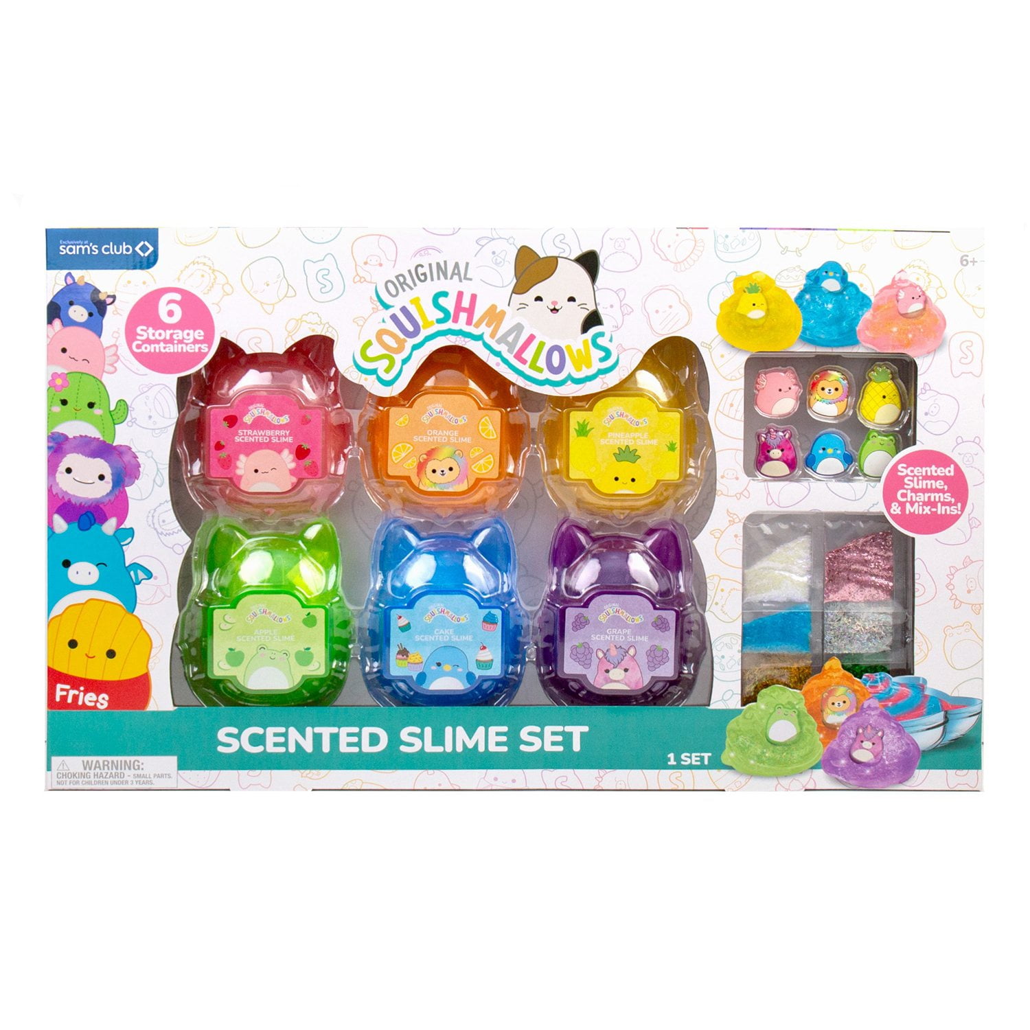 Smily Slayers ナヲトスズキ ガバ セット Hello Kitty/Squishmallows Scented Slime Studio Set - Samsclub.com