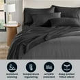 thumbnail image 6 of Member's Mark Performance 500-Thread-Count Solid Sheet Set, Assorted Sizes, 6 of 8