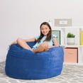 thumbnail image 5 of Comfy Sacks Kids 3’ Memory Foam Bean Bag Chair, Choose Color, 5 of 6