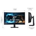 thumbnail image 5 of SAMSUNG 37" Class Odyssey G7 4K 165Hz Curved Gaming Monitor, 5 of 13