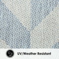 thumbnail image 4 of Nicole Miller New York Patio Country Calla Contemporary Herringbone Indoor/Outdoor Area Rug, 4 of 9