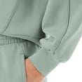 thumbnail image 4 of Member's Mark Women's Sandwash Front Seam Piping Crewneck Sweatshirt, 4 of 8