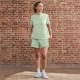 thumbnail image 7 of Champion Women's Raw Hem Fleece Short, 7 of 8