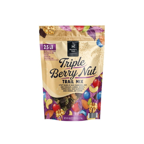 Member's Mark Triple Berry Nut Trail Mix, 40 oz. - Samsclub.com