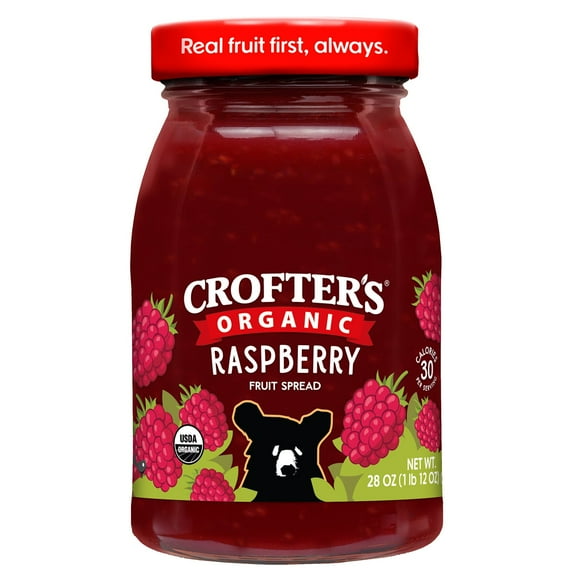 Crofters Organic Raspberry Fruit Spread, 28 oz.