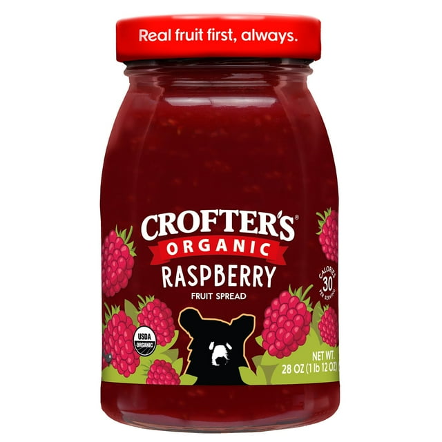Crofters Organic Raspberry Fruit Spread, 28 oz.