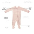 thumbnail image 5 of Member's Mark Baby 3-Pack Organic Cotton Sleep And Play, 5 of 9