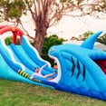 thumbnail image 10 of Happy Hop Shark Attack Double Slide Inflatable Water Slide, 10 of 15