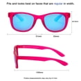thumbnail image 4 of OOMF Public Meltdown Women's Square Sunglasses, 4 of 6