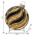thumbnail image 3 of Member's Mark 32" Pre-Lit Gold Infinity Light Ornament Decor, 3 of 4