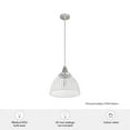 thumbnail image 5 of Hunter Cypress Grove with Clear Holophane Glass 1 Light Pendant Ceiling Light Fixture, 5 of 8