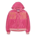 thumbnail image 4 of Limited Too Girls Velour Jacket, 4 of 5