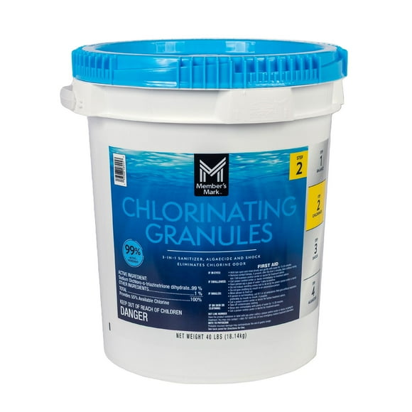 Member's Mark Chlorinating Granules, 40 lbs