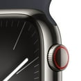 thumbnail image 3 of Apple Watch Series 9 GPS + Cellular 45mm Stainless Steel Blood Oxygen Feature, 3 of 11