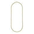thumbnail image 2 of Solid Rope Chain Necklace in14K Gold, 2 of 8