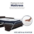 thumbnail image 5 of Stearns & Foster Burnell Queen Sofa Bed with 6" Mattress, 5 of 9