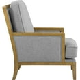 thumbnail image 8 of Member's Mark Savannah Cream Fabric Wood Trim Accent Chair, 8 of 9