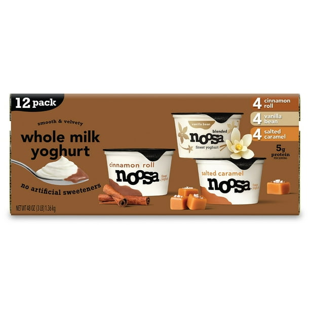 Noosa Yoghurt Fall Variety Pack, 4 oz., 12 pk. - Samsclub.com