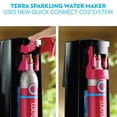 thumbnail image 4 of SodaStream Terra Starter Kit with Cherry Bubly Designed Bottle, 4 of 7
