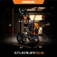 thumbnail image 4 of Genmax 3200 PSI 2.5 GPM Gas Powered Pressure Washer With 5 Quick Connect Nozzles, 4 of 8