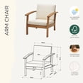 thumbnail image 5 of Amazonia Valencia Eucalyptus Deep Seating Set, 4pc, 5 of 9