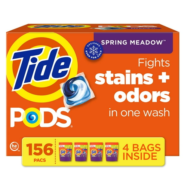 Tide PODS Laundry Detergent Pacs, Spring Meadow, 156 ct. - Samsclub.com