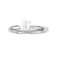 thumbnail image 4 of High Polished Hollow Bangle Bracelet in 14K Gold, 4 of 5