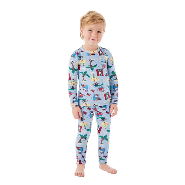 Member's Mark Toddler 2-Piece Holiday Pajamas