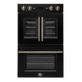 thumbnail image 1 of FORNO Asti 30-Inch Double Electric Wall Oven with Upper French Doors, 1 of 10