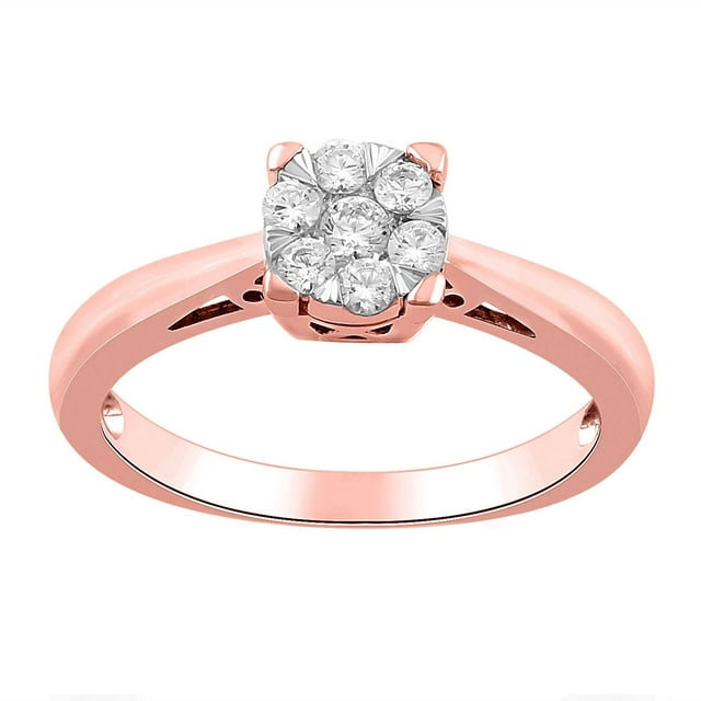 0.23 CT. T.W. Diamond Ring in 14K Gold