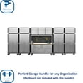 thumbnail image 2 of Seville Classics UltraHD 12-Piece Steel Garage Cabinet Storage Set with Rolling Workbench, 18 Feet Wide, 2 of 18