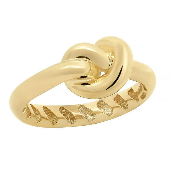 Love Knot Ring in 14K Yellow Gold