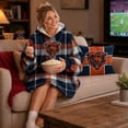 thumbnail image 5 of Pegasus Sports Chicago Bears Wearable Sherpa Throw, 5 of 7