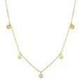 thumbnail image 5 of 0.75 CT. TW. Bezel Set Chandelier Diamond  Necklace in 14K Gold, 5 of 6