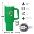 thumbnail image 5 of Logo Brands Acadiana High School Wreckin’ Rams Tumbler Set, 5 of 5