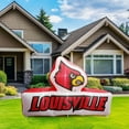 thumbnail image 2 of Logo Brands Louisville Cardinals Pre-Lit 7’x10’ Team Inflatable, 2 of 6