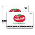 thumbnail image 1 of The Pasta House $50 Gift Certificate Multi-Pack, 2 x $25, 1 of 1