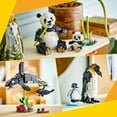 thumbnail image 3 of LEGO Creator 3 in 1 Wild Animals Panda Family Building Toy, 626 pcs., 3 of 6